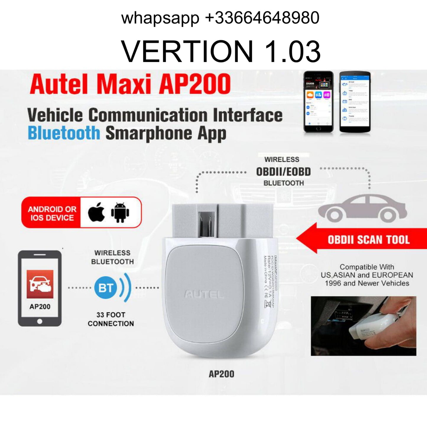 Autel AP200 MK808 OBD2
